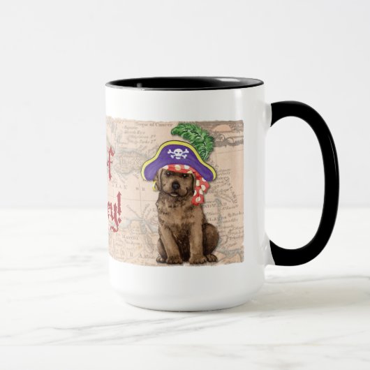 Schokolade Labrador Pirate Tasse (Rechts)