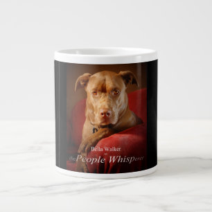 Schokolade Labrador Pit Mix Dog Movie Poster Jumbo-Tasse
