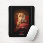 Schokolade Labrador Pit Mix Dog Movie Poster Mousepad (Mit Mouse)