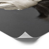 Schokolade Labrador Poster (Ecke)