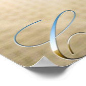 Schokolade Labrador Posters Poster (Ecke)