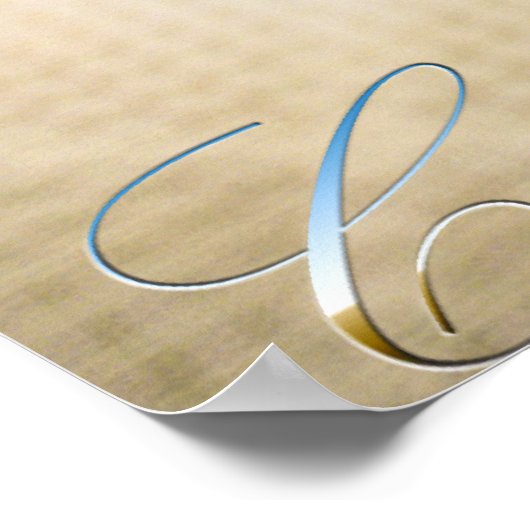 Schokolade Labrador Posters Poster (Ecke)