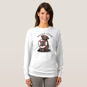 Schokolade Labrador Rescue T - Shirt (Vorne ganz)