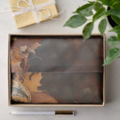 Schokolade Labrador Retriever Autumn Decoupage Seidenpapier (Geschenk)