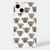 Schokolade Labrador Retriever Dog Case-Mate iPhone Hülle (Rückseite)