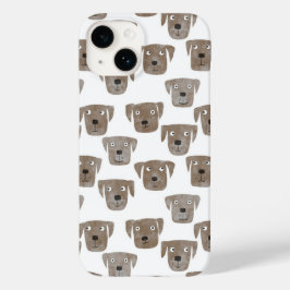 Schokolade Labrador Retriever Dog Case-Mate iPhone 14 Hülle