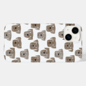 Schokolade Labrador Retriever Dog Case-Mate iPhone Hülle (Rückseite (Horizontal))