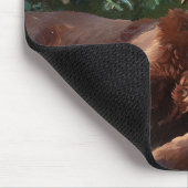 Schokolade Labrador Retriever Dog Lover Garden Mousepad (Ecke)