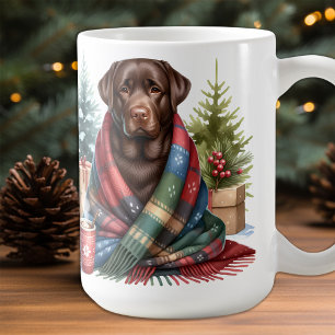 Schokolade Labrador Retriever Dog Niedlich Holiday Kaffeetasse