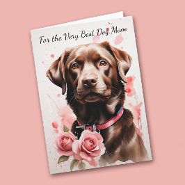 Schokolade Labrador Retriever Du machst meinen Sch Feiertagskarte