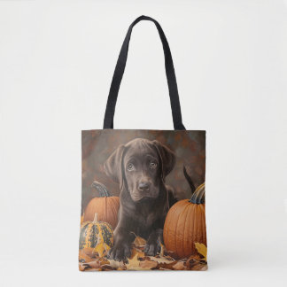 Schokolade Labrador Retriever Herbst Tasche