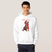 Schokolade Labrador Retriever Hoodie (Vorne ganz)