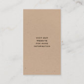 Schokolade Labrador Retriever Hunde Silhouette Visitenkarte (Rückseite)