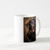 Schokolade Labrador Retriever Kaffeetasse (VorderseiteRechts)