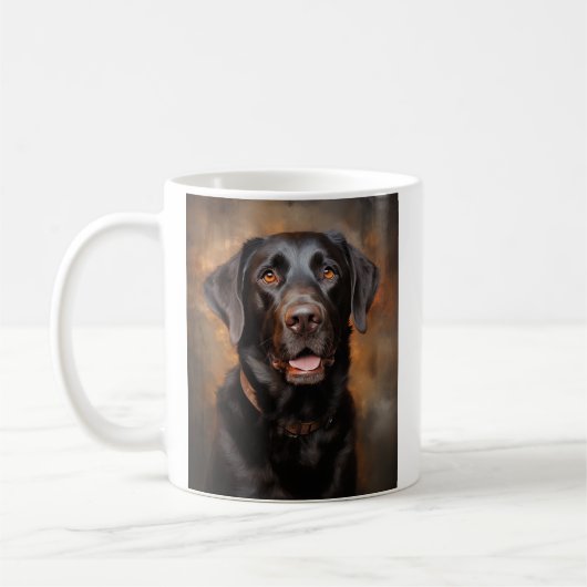 Schokolade Labrador Retriever Kaffeetasse (Links)