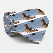 Schokolade Labrador retriever Krawatte (Gerollt)