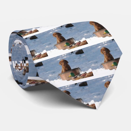 Schokolade Labrador retriever Krawatte (Gerollt)