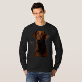 Schokolade Labrador Retriever Labrador T-Shirt Hun (Vorne ganz)