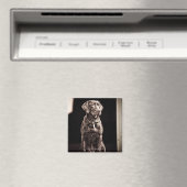 Schokolade Labrador Retriever Magnet (In Situ (Geschirrspüler))