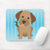 Schokolade Labrador retriever Mousepad (Mit Mouse)