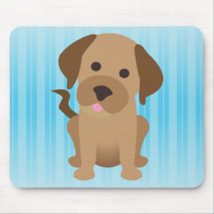Schokolade Labrador retriever Mousepad