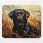 Schokolade Labrador Retriever Mousepad (Vorne)