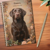 Schokolade Labrador Retriever Portrait Personal Planer