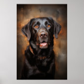 Schokolade Labrador Retriever Poster (Vorne)