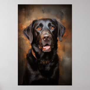 Schokolade Labrador Retriever Poster