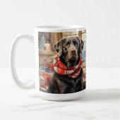 Schokolade Labrador Retriever Puppy Dog Kaffeetasse (Links)