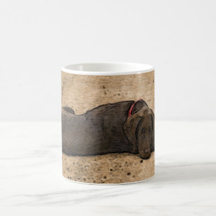 Schokolade Labrador Retriever Puppy Kaffeetasse