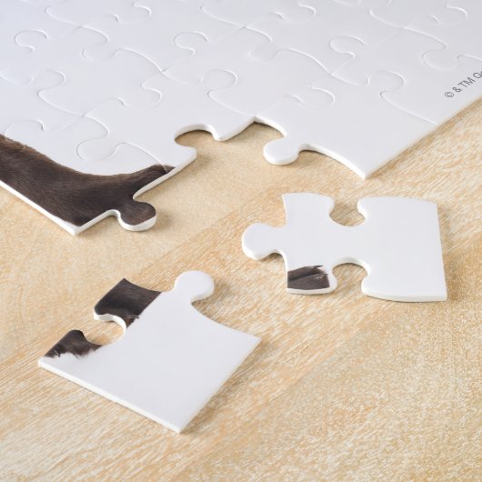 Schokolade Labrador Retriever Puppy Puzzle (Seite)