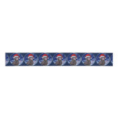 Schokolade Labrador Retriever Ripsband (Vorderseite)