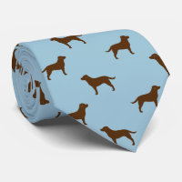 Schokolade Labrador Retriever Silhouette Muster