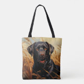 Schokolade Labrador Retriever Tasche (Rückseite)