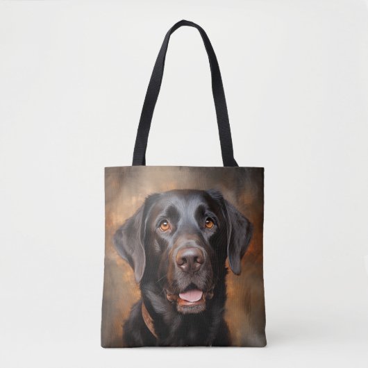 Schokolade Labrador Retriever Tasche (Vorderseite)