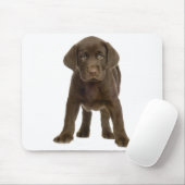 Schokolade Labrador Retriever Welpe Hund Mousepad (Mit Mouse)