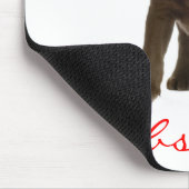 Schokolade Labrador Retriever Welpe Hund Mousepad (Ecke)