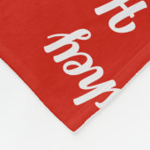 Schokolade Labrador Santa Dog Individuelle Name We Fleecedecke (Ecke)