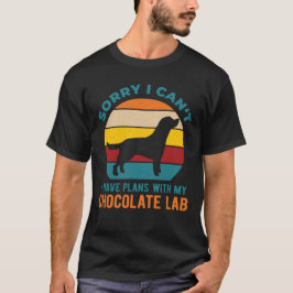 Schokolade Labrador T-Shirt