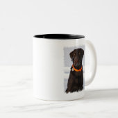 Schokolade Labrador Tasse (VorderseiteRechts)