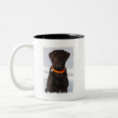 Schokolade Labrador Tasse (Links)