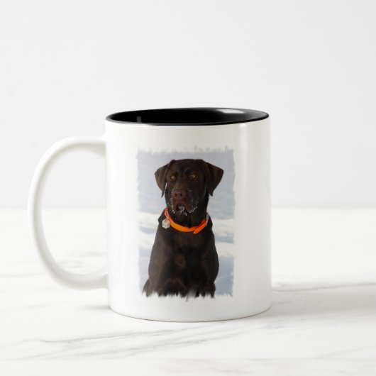 Schokolade Labrador Tasse (Links)