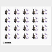 Schokolade Labrador Trick Sticker (Blatt)
