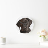 Schokolade Labrador Uhr (Zuhause)