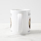 Schokolade Labrador Vater Jumbo-Tasse (Rückseite)