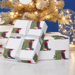 Schokolade Labrador Weihnachten Geschenkpapier