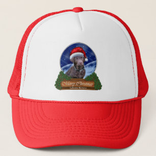 Schokolade Labrador Weihnachtsgeschenke Truckerkappe