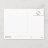 Schokolade Labrador & Weihnachtsmannmütze Schneefl Feiertagspostkarte (Rückseite)