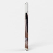 Schokolade-Labrador-Welpe mit Spielzeugente Case-Mate iPhone Hülle (Hinten/Rechts)